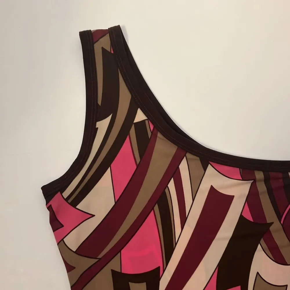 Tube top Y2K style top with one shoulder strap size small - Image 2