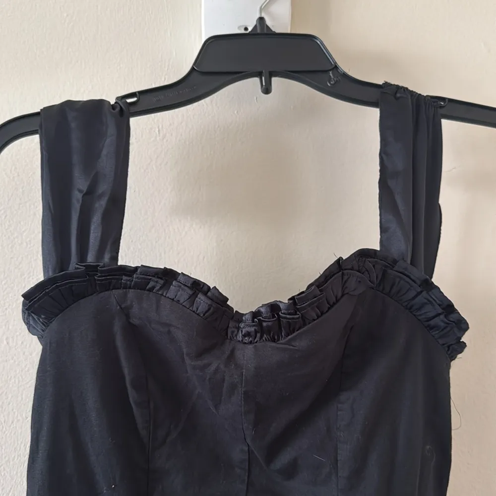 Free People midnight magic mini skater dress in black, Size Small, $128 - Image 6