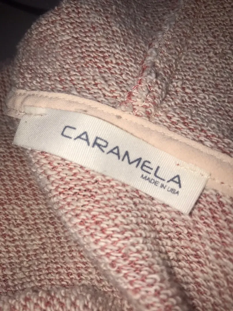 Peachy Lounge Romper Red - Image 4