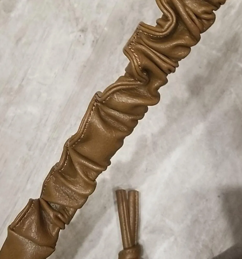 💕MONSERAT DE LUCCA by ANTHROPOLOGIE💕Slouchy Hobo Bag Faux Leather Brown - Image 5