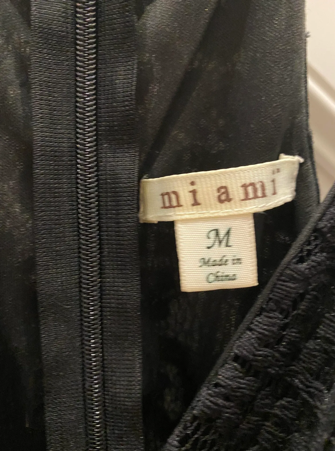 Black Lace Romper - Image 3