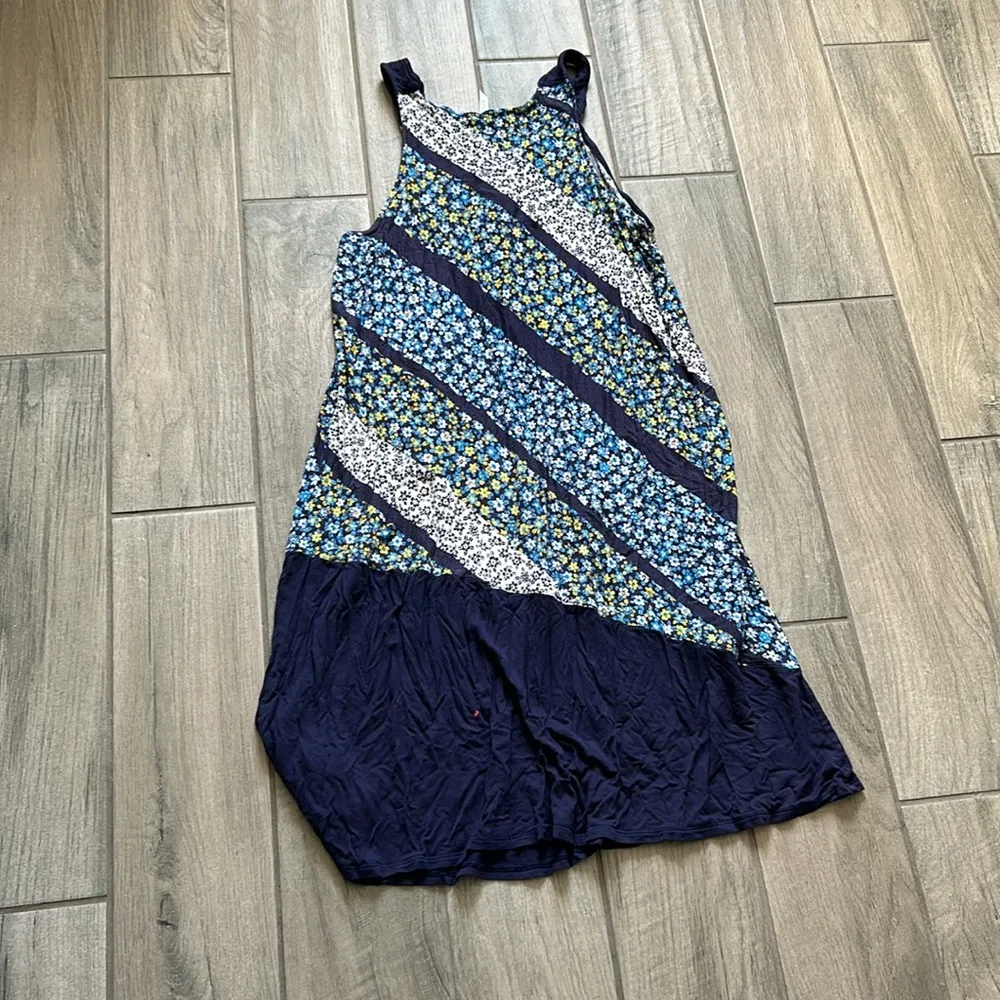 Jockey blue floral dress Size L - Image 4