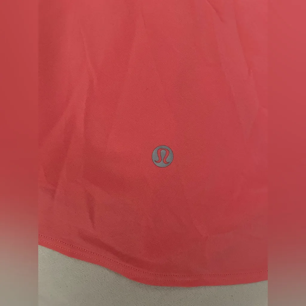 Lululemon Court Crush Dress Raspberry Cream Shorts underneath No Pads Size 8 - Image 14