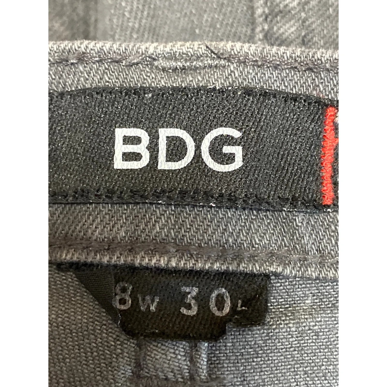 Urban Outfitters BDG Women's Gray Black Mid Rise Skinny Denim Jeans Size 28 - Image 3