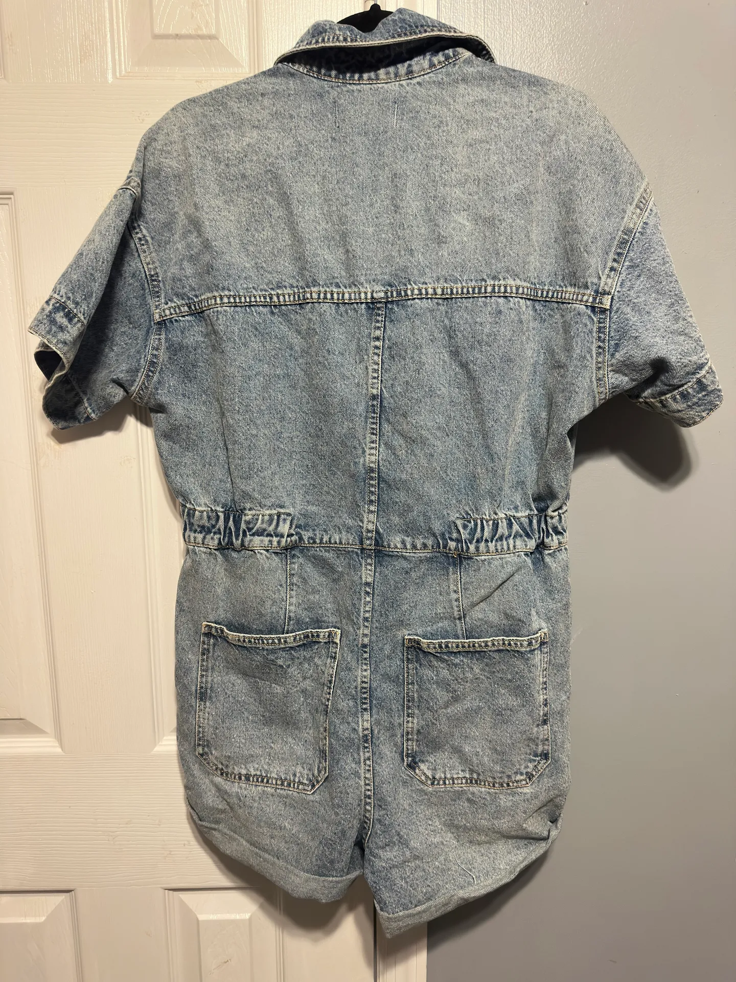 Denim Romper - Image 2