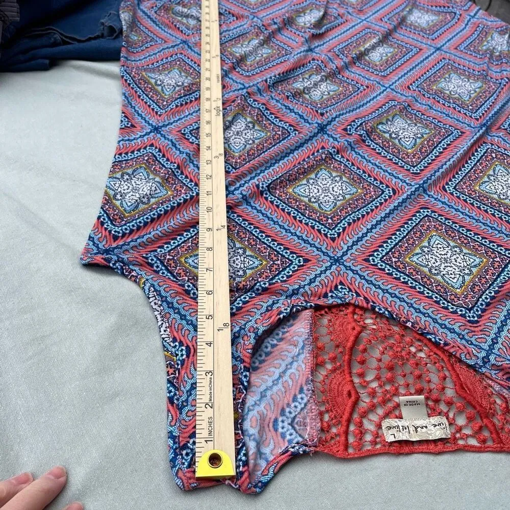 Live and Let Live size L maxi dress. Boho festival - Image 4