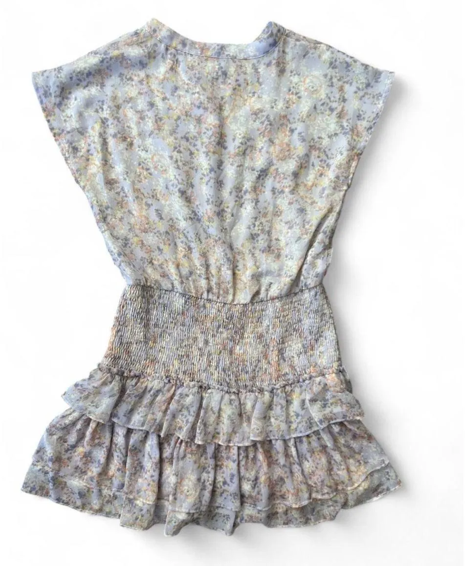 VICI Lilac Smocked Mini Dress - Image 2