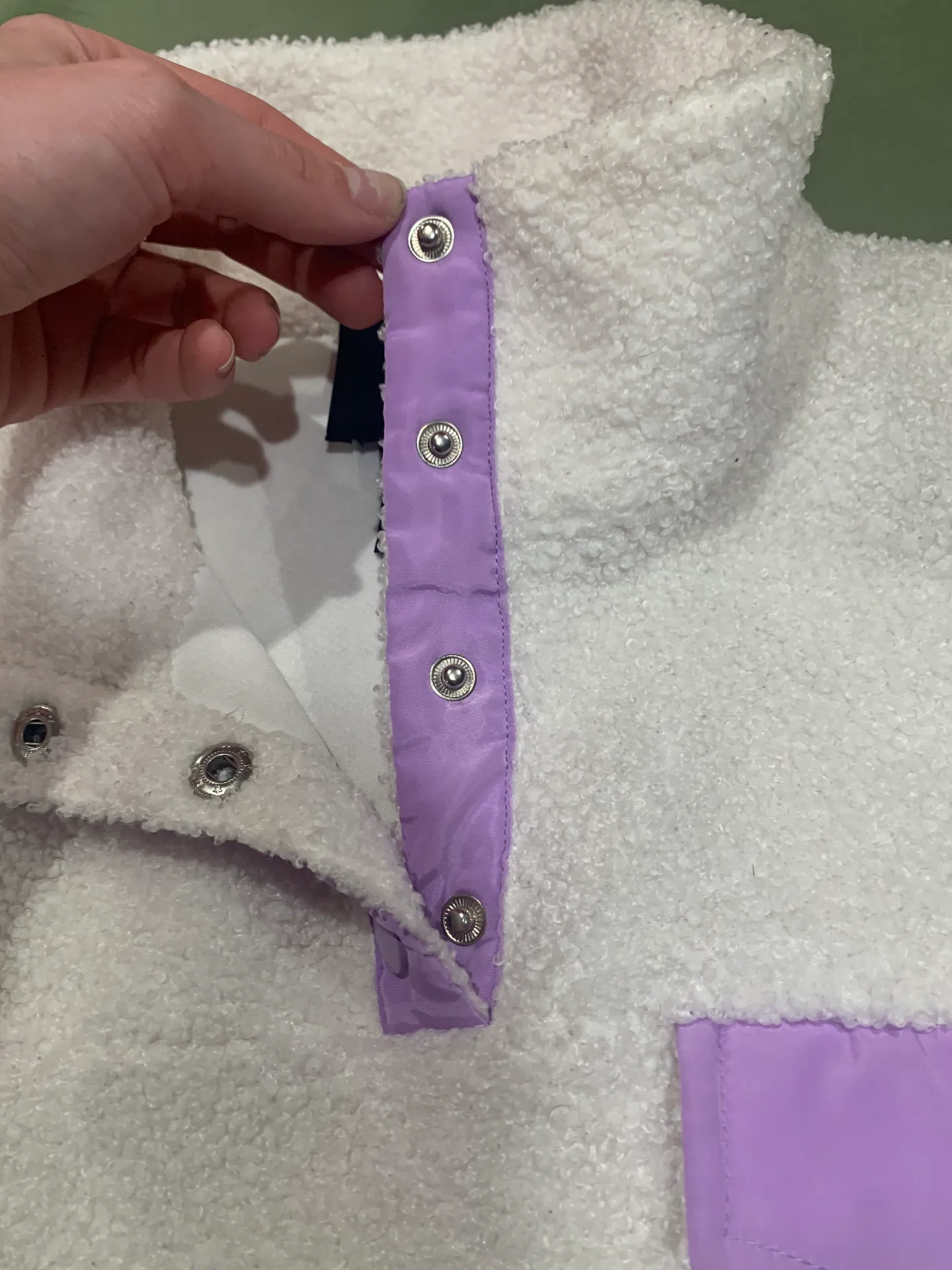 White Sherpa Sweater - Image 7