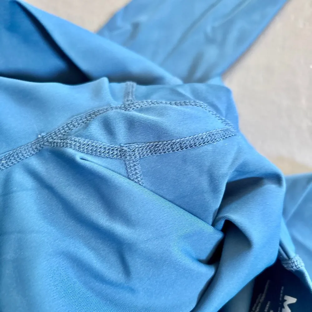 Madewell MWL Form High-Rise 25" Blue Leggings Medium - Image 14