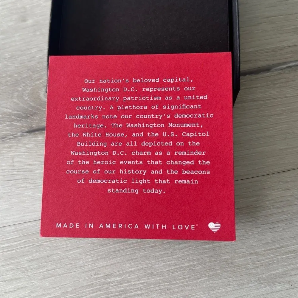 Alex and Ani The Beloved Capital Washington DC NEW IN BOX - Image 4