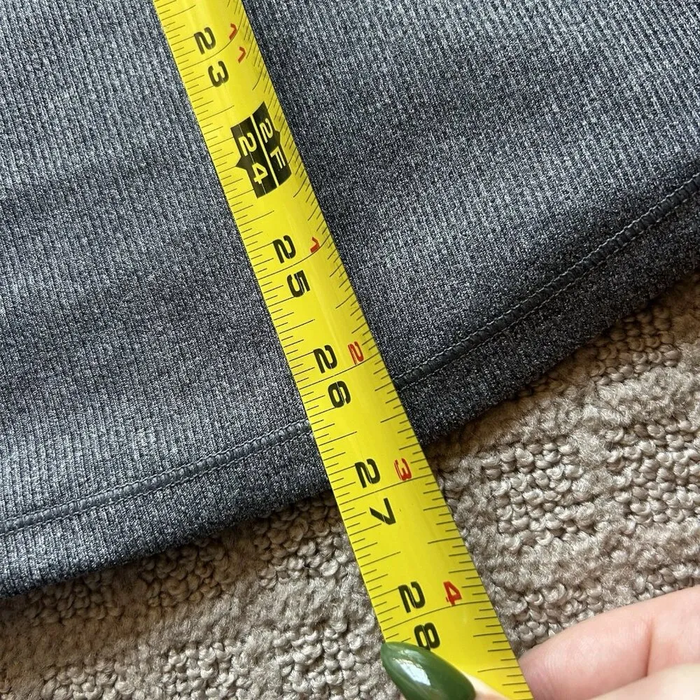 All in Motion Womens Large L Racerback Tank Top Dark Gray Yoga Workout Gym - Image 4