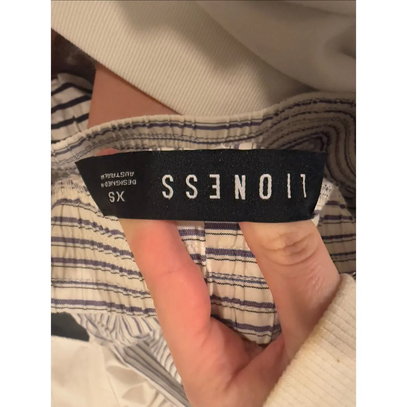 Lioness Cobain Pant in Ivory Multi Stripe - Image 4