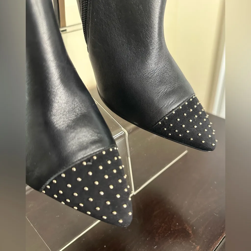 White House Black Market Studded Klaudia Booties - Image 4