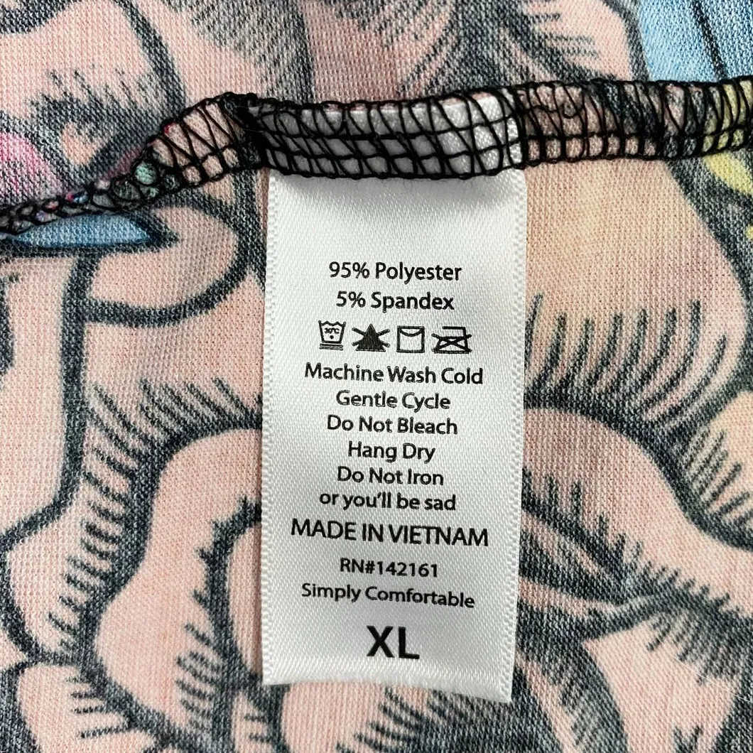 LulaRoe Women's‎ Rose Art Gigi Fitted Top - XL EUC - Image 6