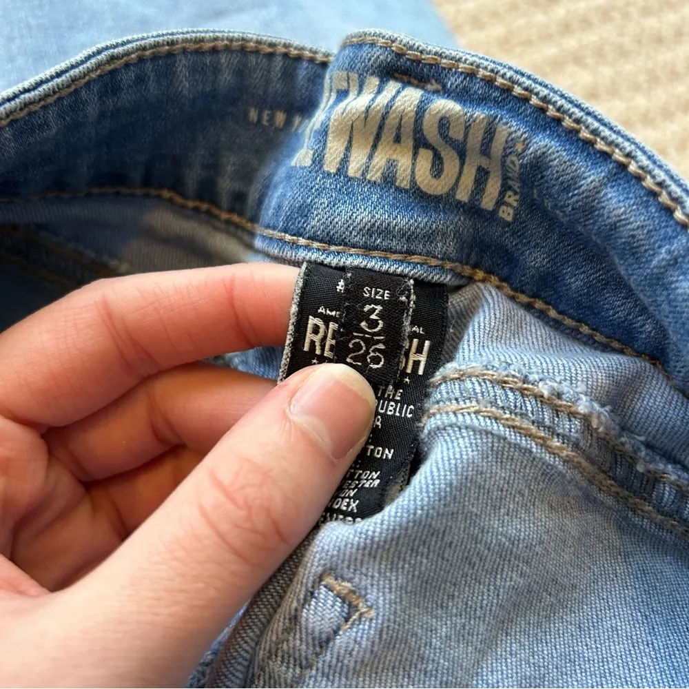 Distressed Jean Skirt - Image 4