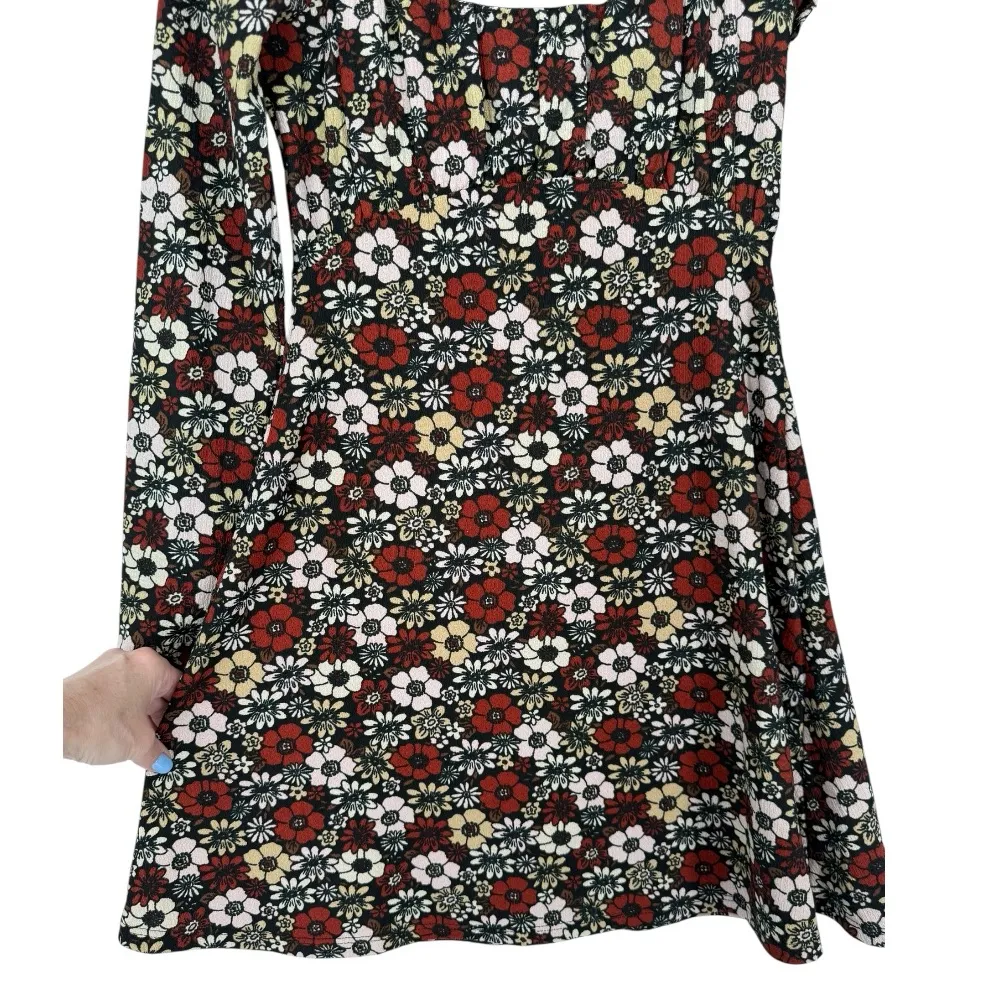Topshop Milkmaid Babydoll Floral Mini Dress Size 6 70s Inspired‎ Feminine - Image 10