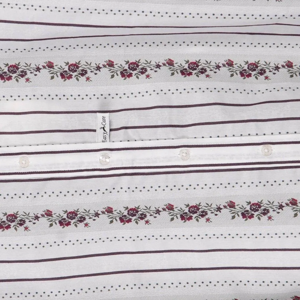 White Stag VTG Button Up Shirt XL 16 18 Womens NEW Striped Floral Easy Care - Image 4