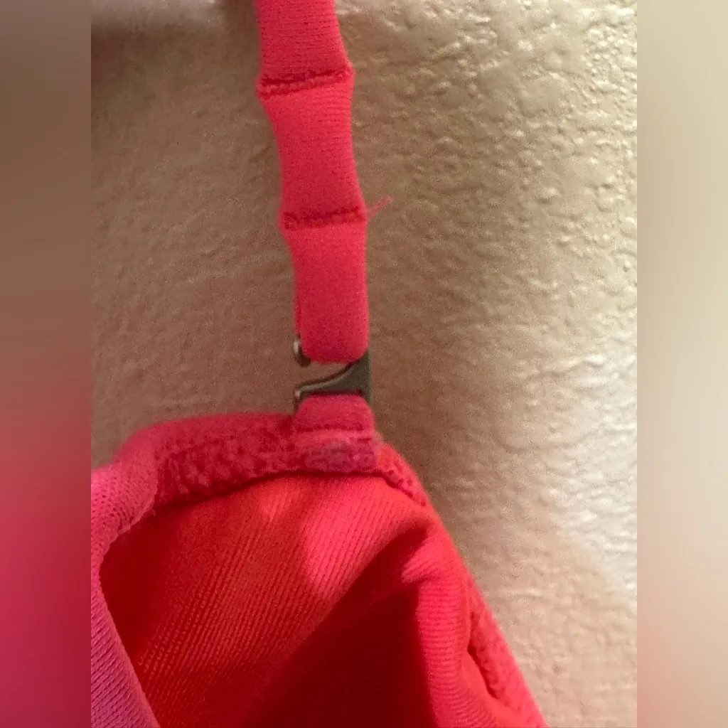 Victoria's Secret Pink Bikini Top with Bow Detail Women's Sz XS - Image 6