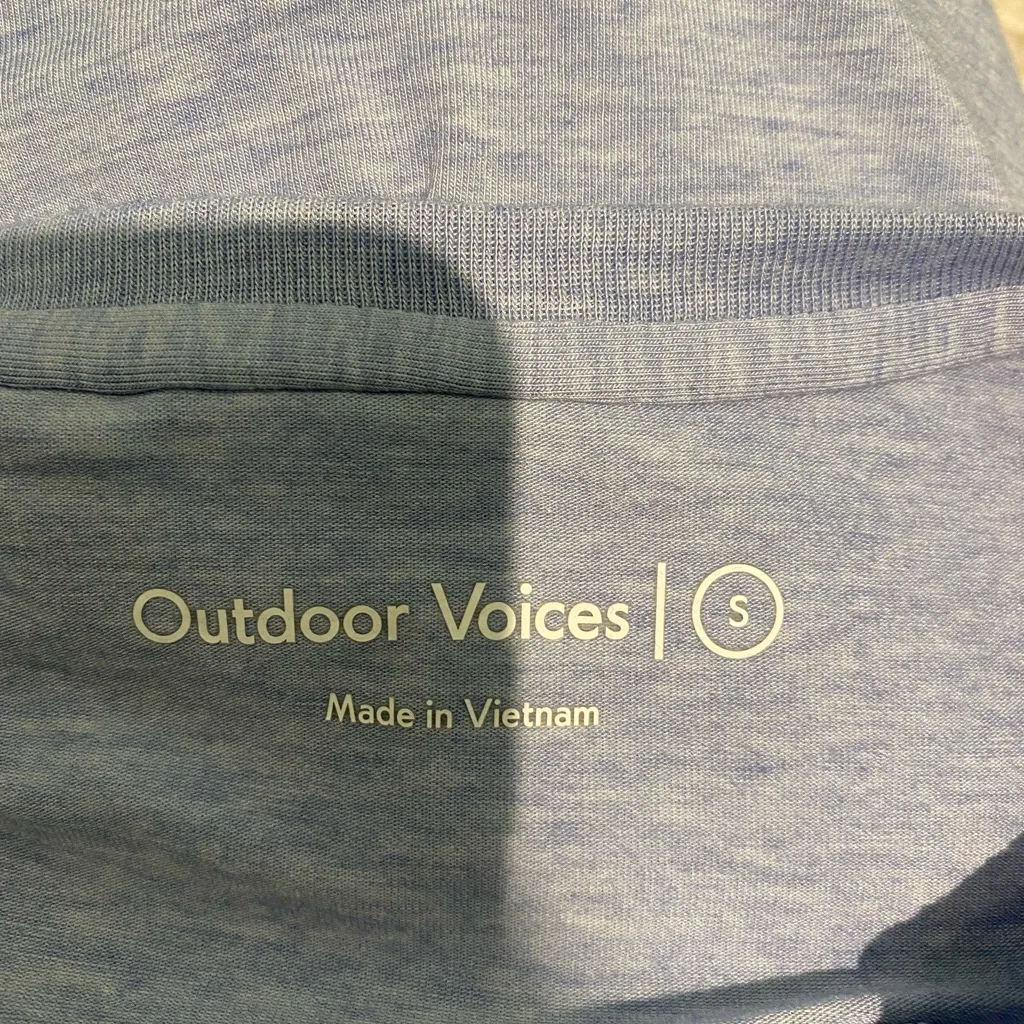 OUTDOOR VOICES CROPPED TEE - Image 3