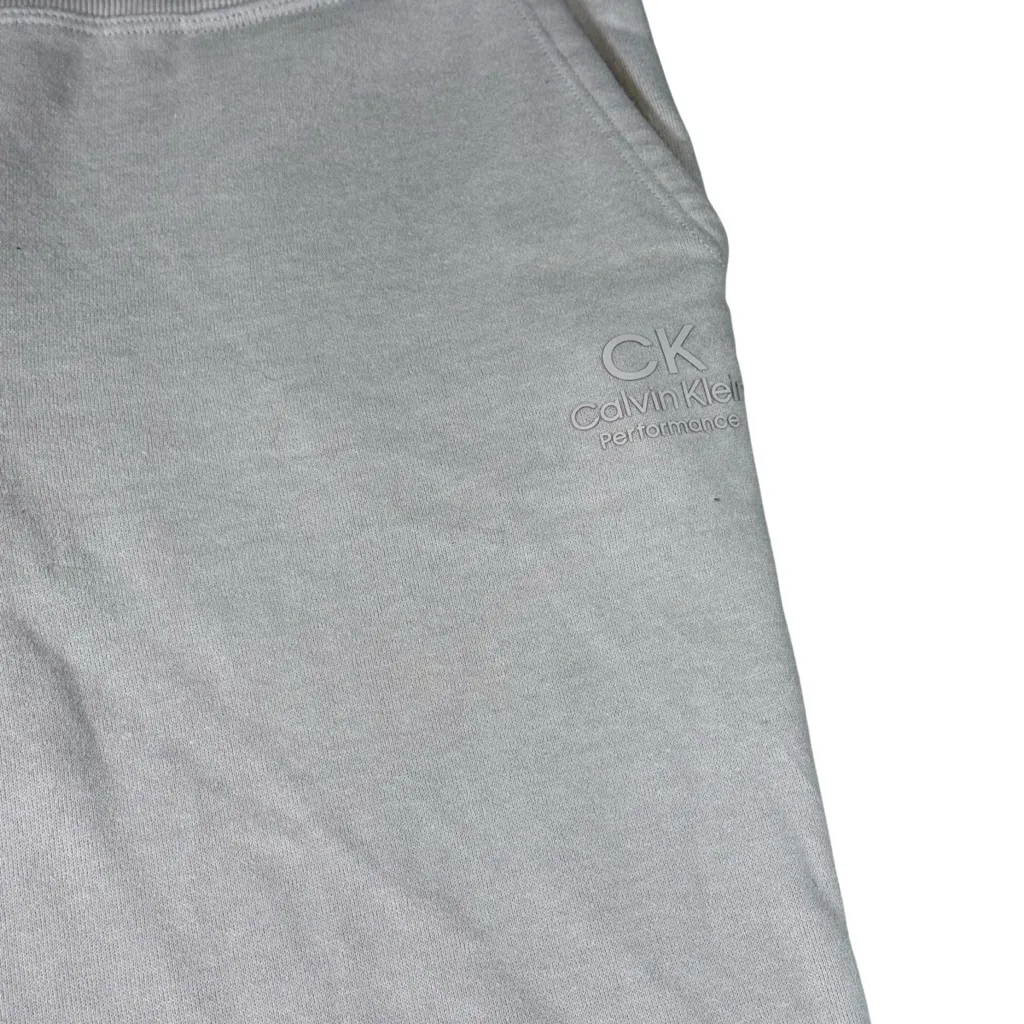 Calvin Klein Performance Women‘s  Tapered Sweat Pants L Pink Drawstrings - Image 2