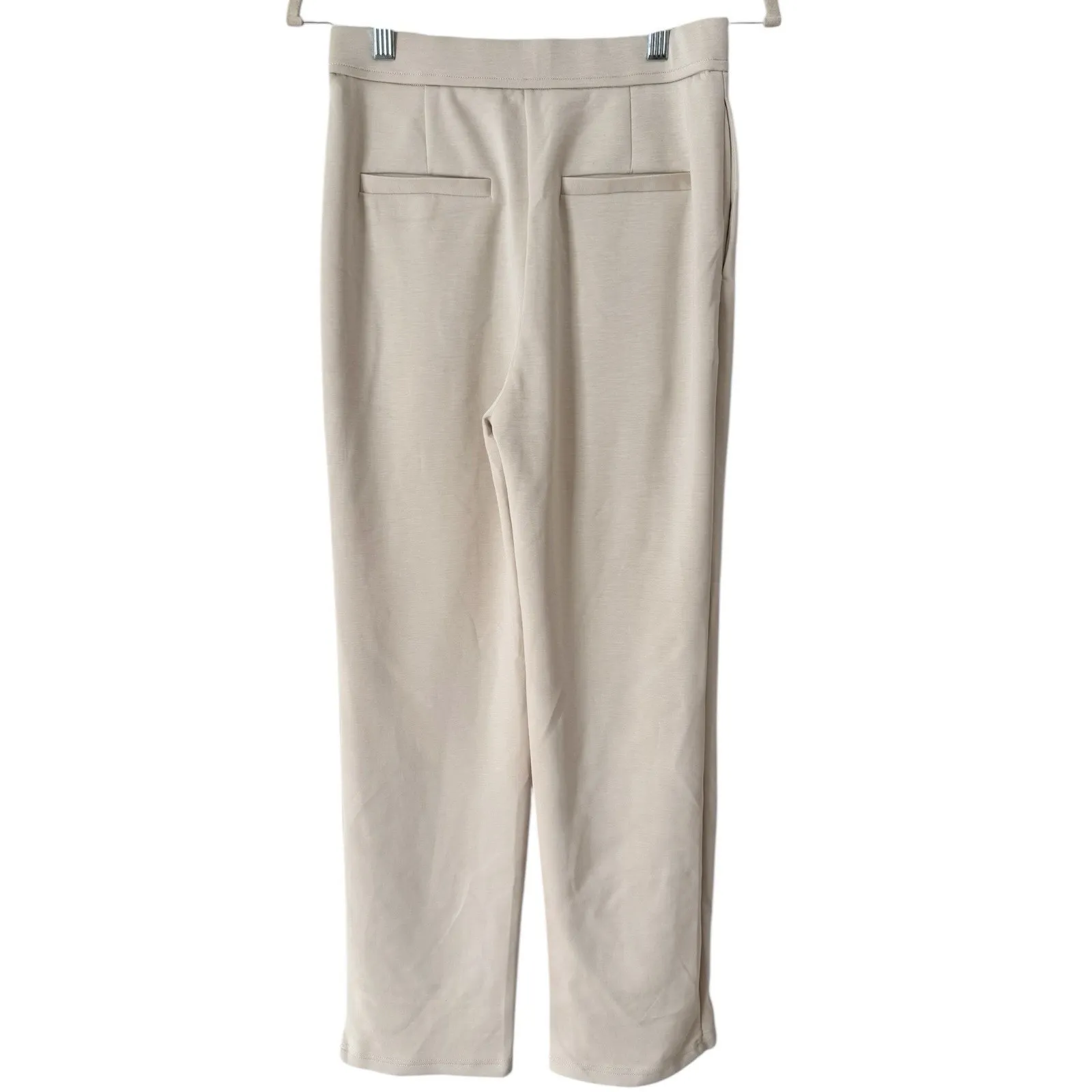 NWT OGL Sandwashed Spacer Mid Rise Straight Leg Pull On Trouser Pants Size Small - Image 3