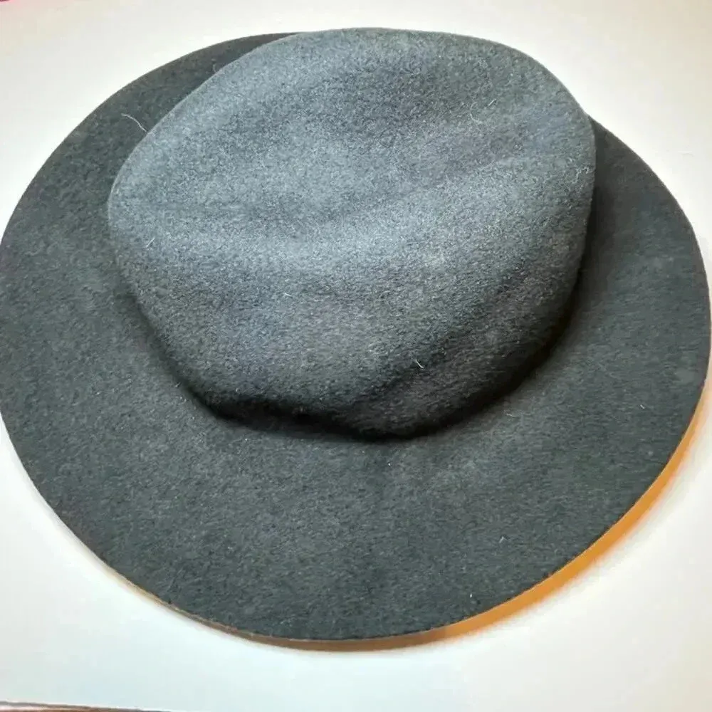 Target One Size Fedora‎ Hat Black Wool Classic Modern Traditional Urban - Image 6