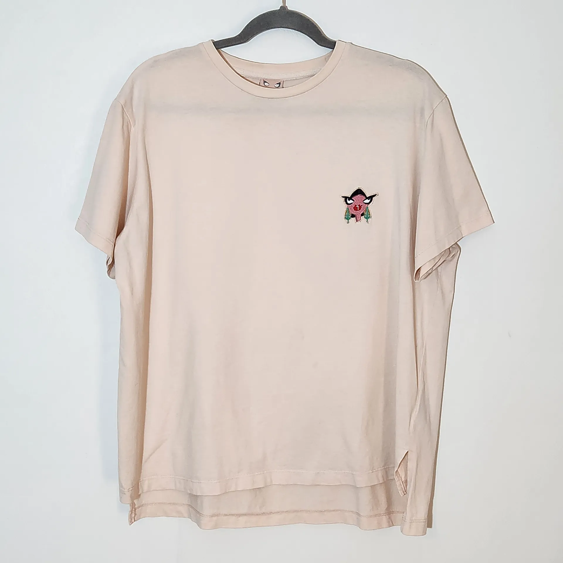 Badgley Mischka Light Pink Tee Size XL - Image 2