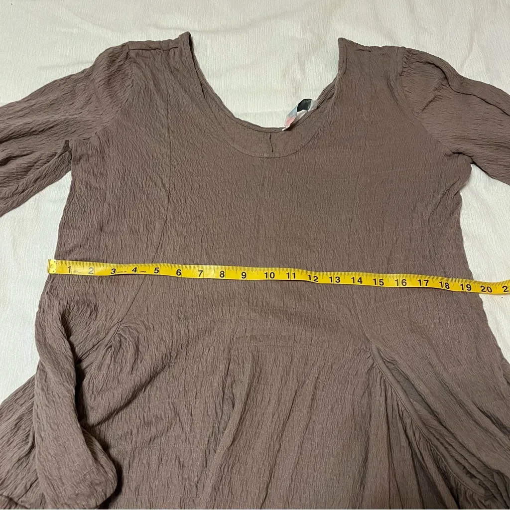 Free People Beach Bayside Mini Dress in Brown - Image 5