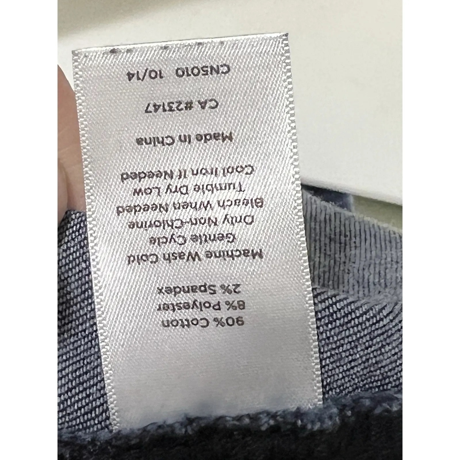 Talbots Woman’s Denim Short Blue Jean Skirt Size 10 Cottage Comfy Classic Summer - Image 7