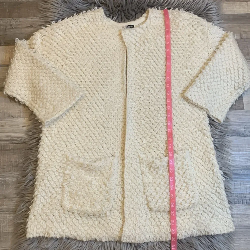 Express looped knit open cardigan sweater M/L - Image 7