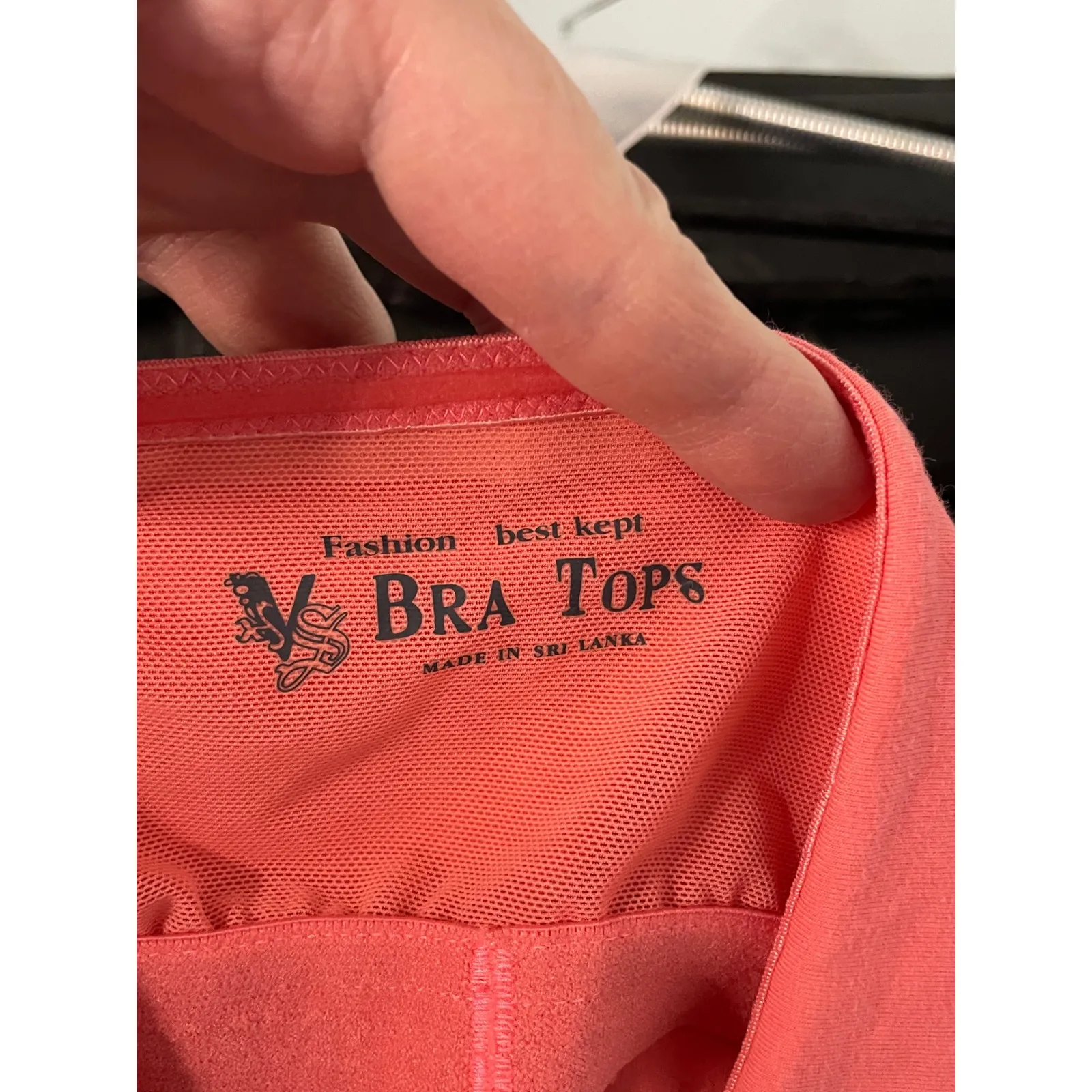 Y2K Bra Tops Women's Coral Strapless Tube Top Blouson Tank Top‎ L/G Orange Size L - Image 4