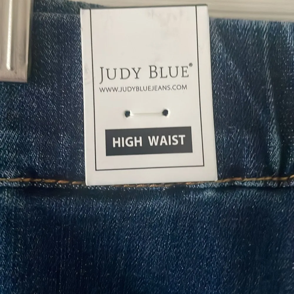 Judy Blue Smile Like That High Rise Double Cuff Slim NWT Size 18W - Image 8