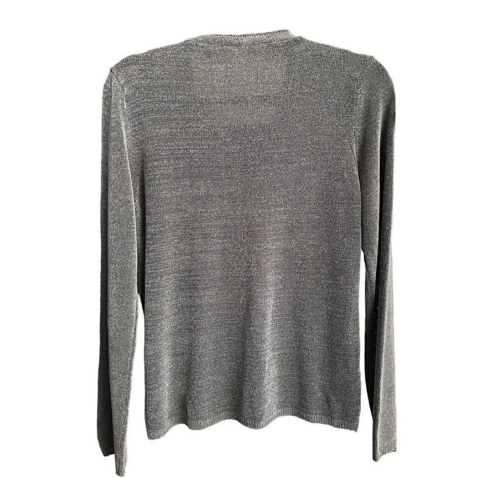 St. Michael Marks & Spencer cardigan Large Gray - Image 2