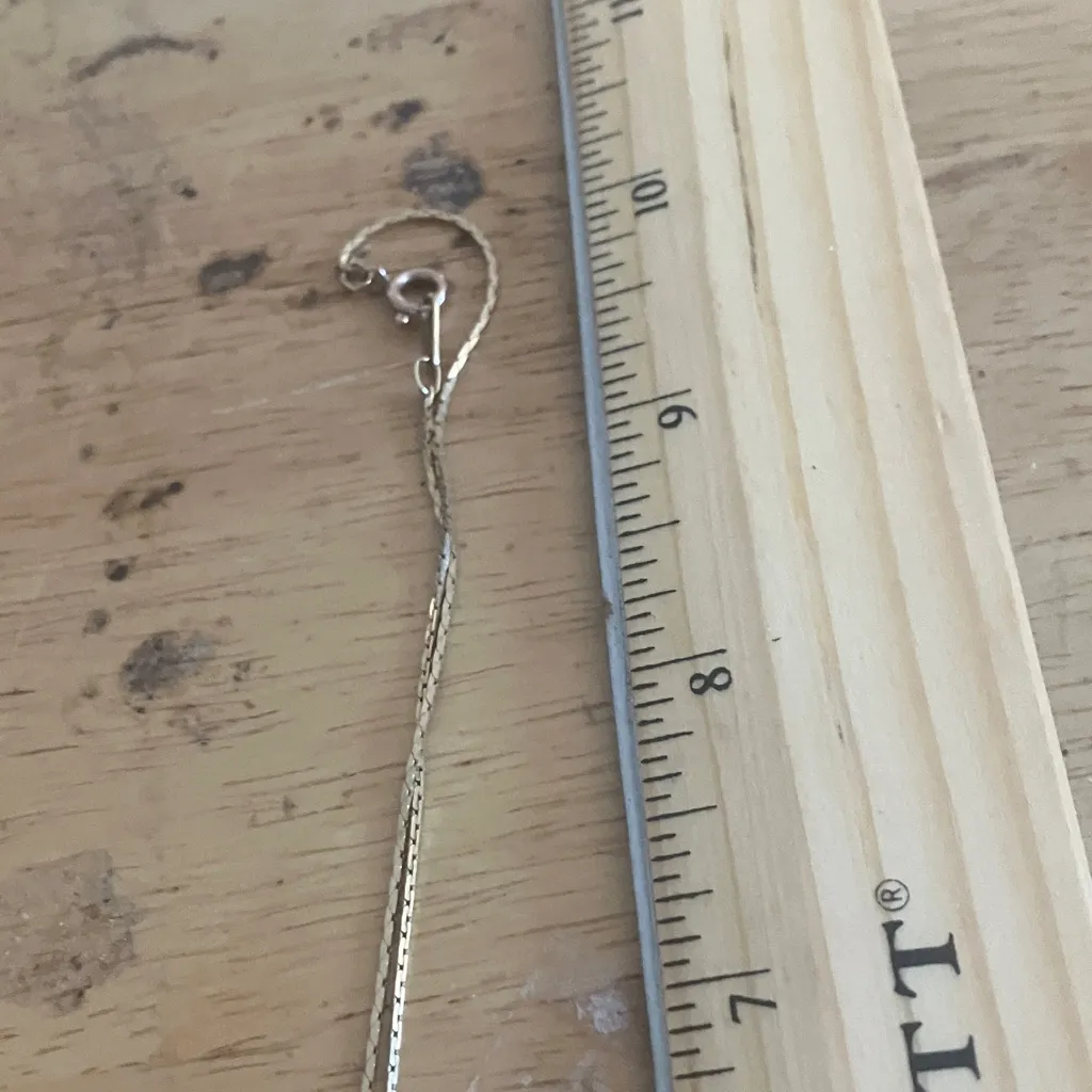 Elegant thin Gold Chain 22” - Image 3