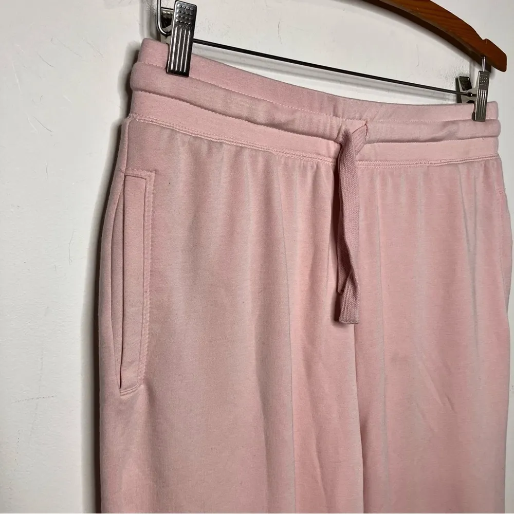 Fabletics  Luxe Terry Jogger‎ light pink super soft joggers size large - Image 5