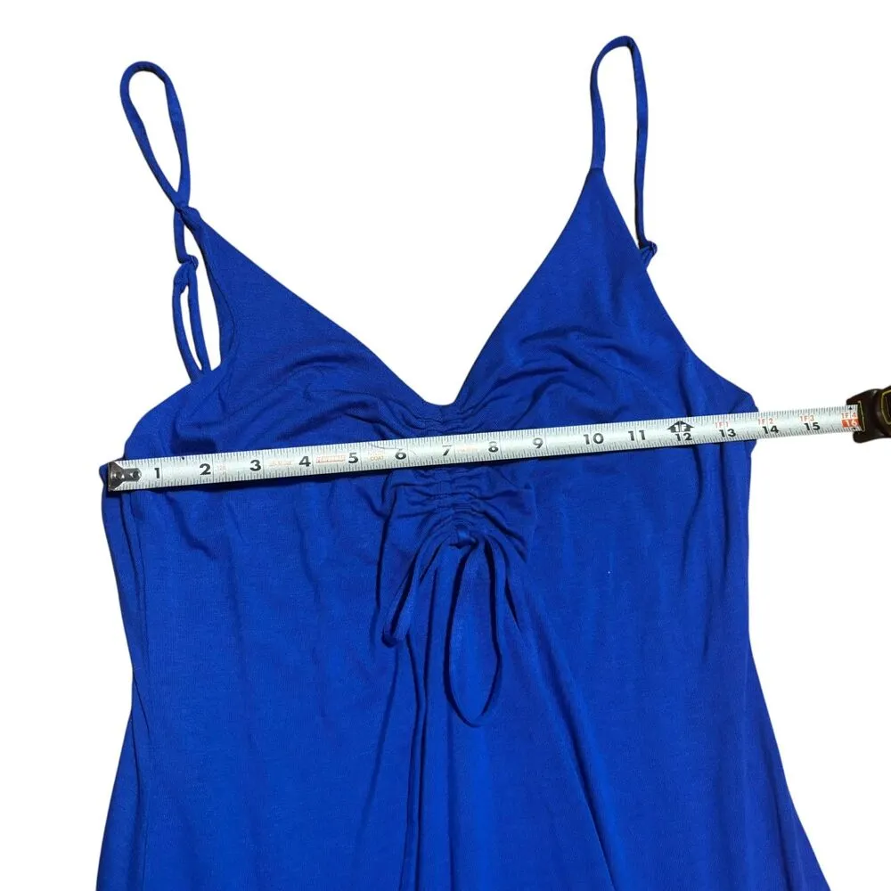 NEW Lou & Grey Signaturesoft Jersey Strappy Midi Dress in Cobalt Current- Size M - Image 7