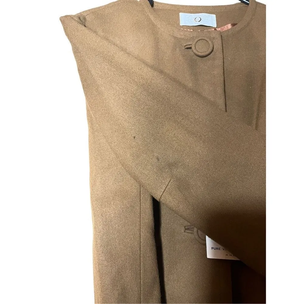 Pendleton Vintage 100% Virgin‎ Wool Blazer Coat Size 12 NWT - Image 6