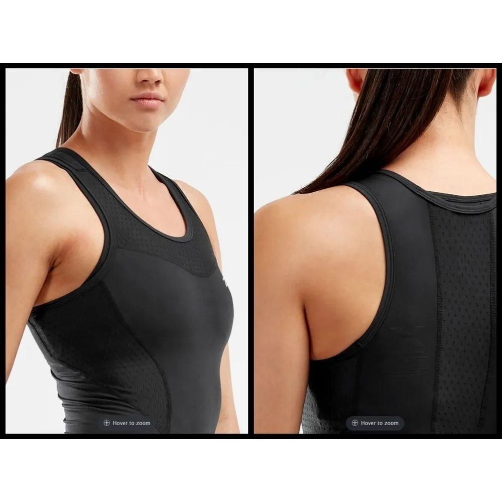 💕2XU💕 Compression Tank Top Black Medium NWT - Image 4