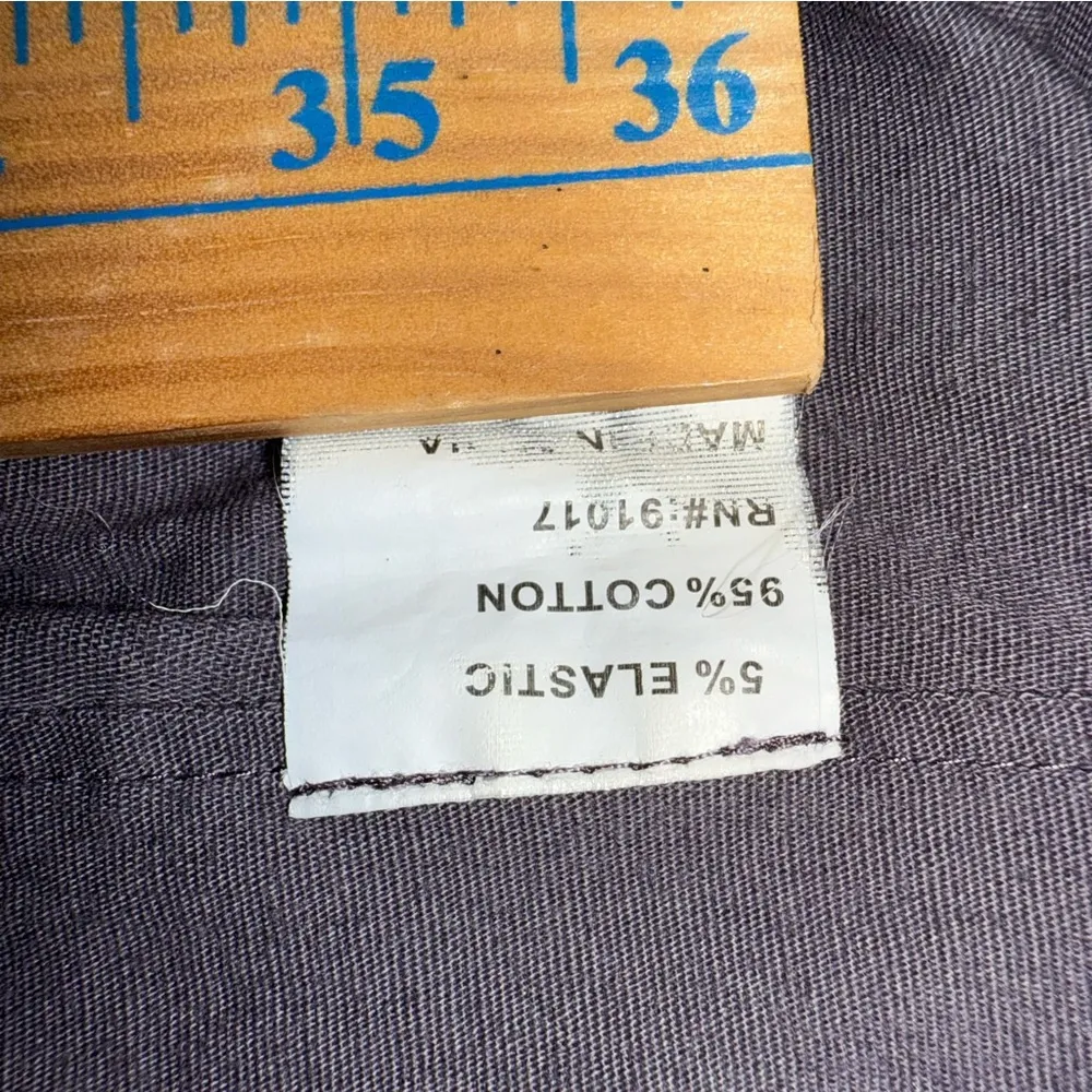 Solitaire Purple Midi A-Line Skirt for Casual Wear size small boho vintage vibes - Image 7