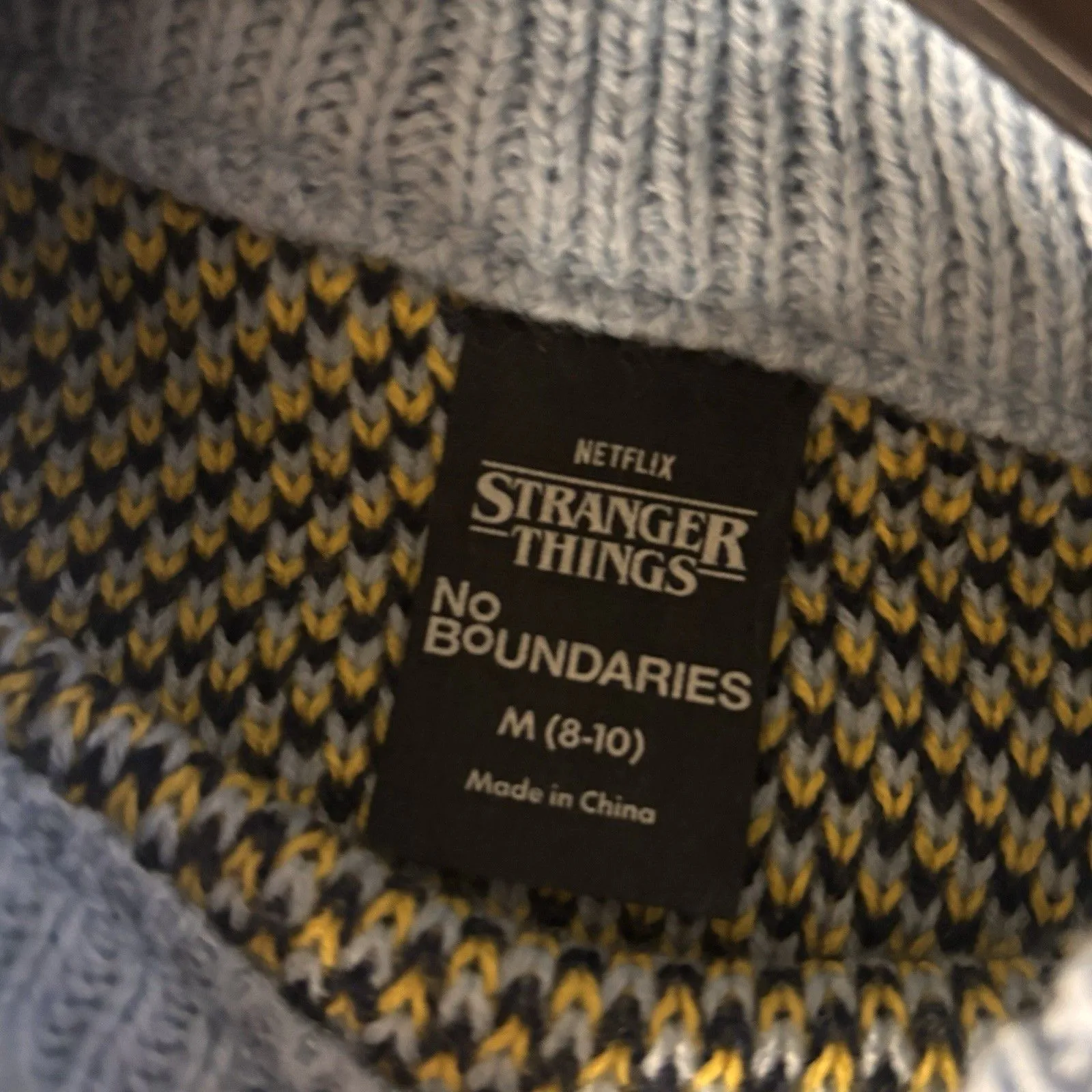 Netflix Original Official Stranger Things Scotties Erica Season 5 Sweater Medium - Image 5