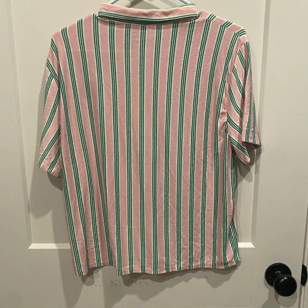 Double Zero Striped Shirt Size M - Image 5