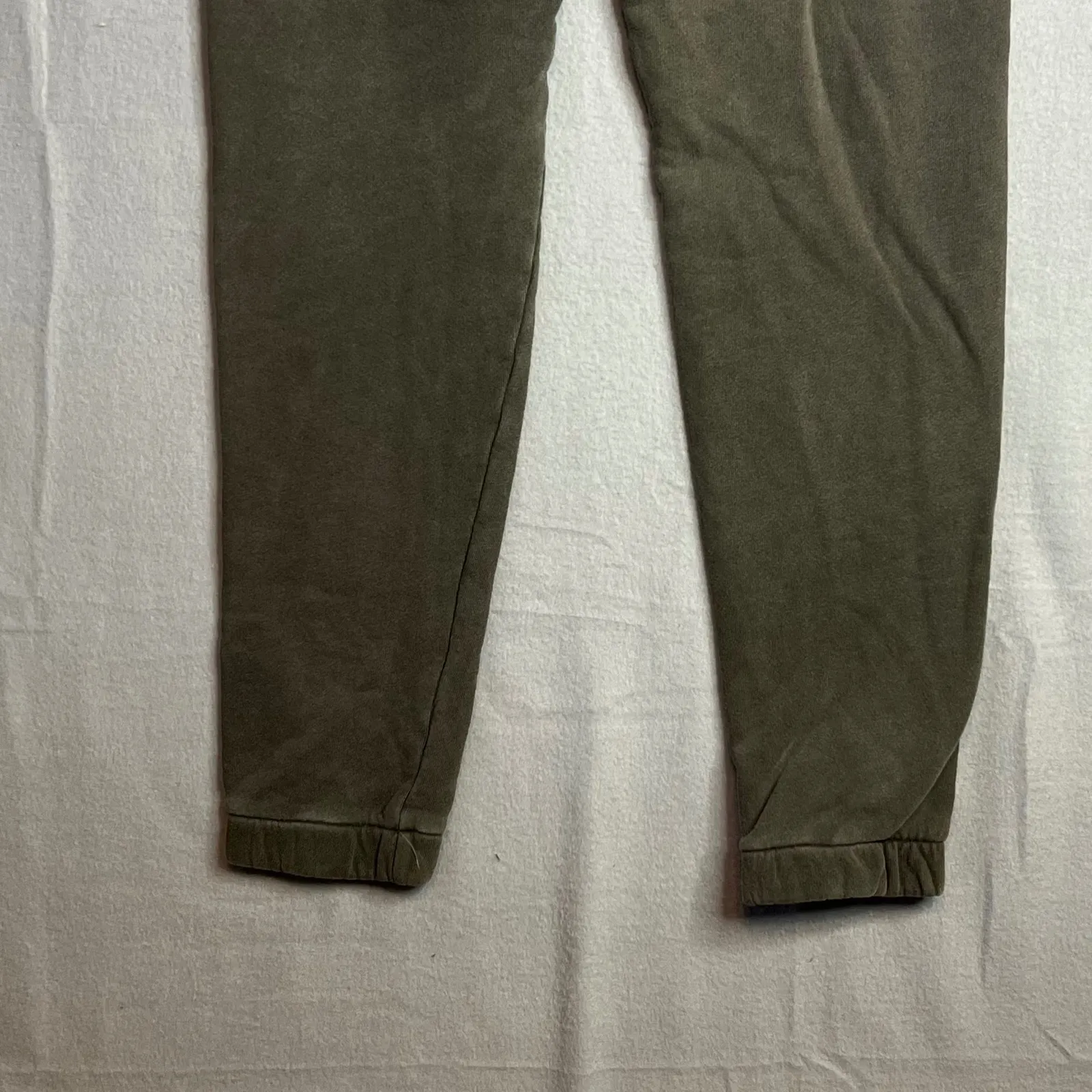 Joah Brown Empire Jogger Womens Size XS/S Green-Gray French Terry Sweatpants USA - Image 7