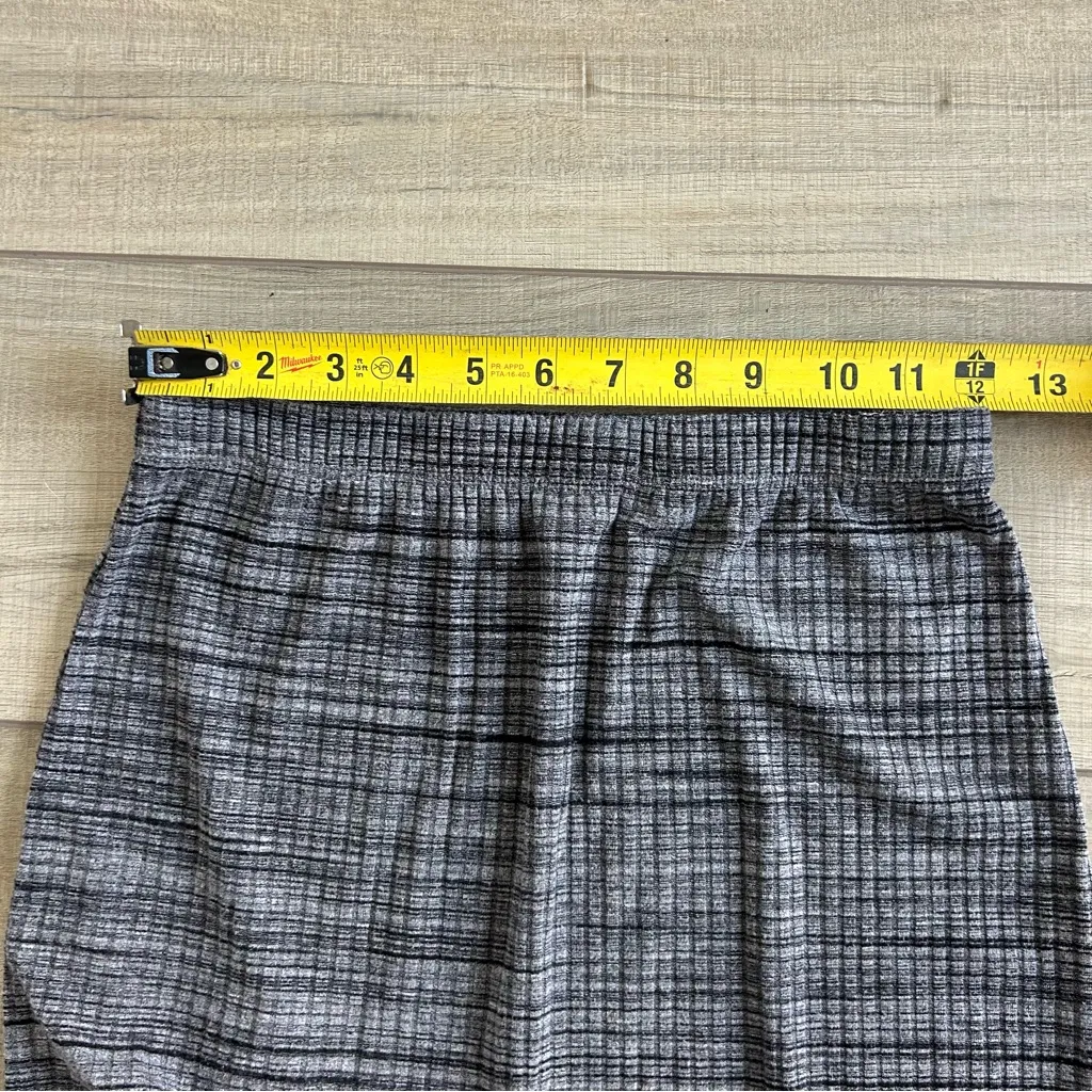 Reformation Jeans The Joan Grey Spacedye Ribbed Midi Skirt Side Slit S - Image 7