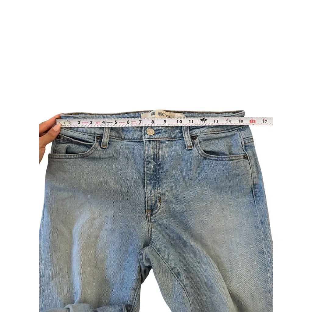 GAP Vintage Bootcut Distressed Denim Jeans Size 10 - Image 6