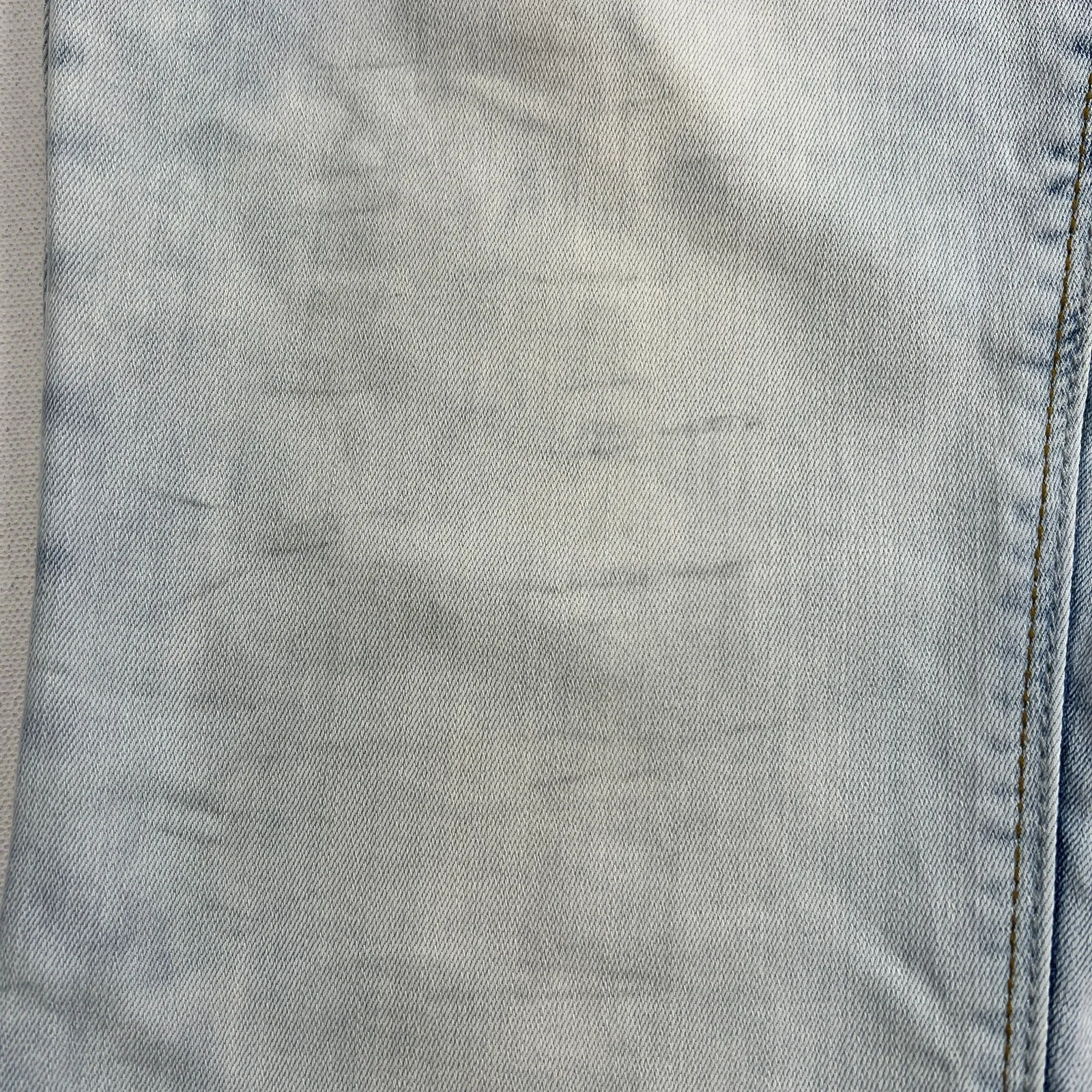 Soft Surroundings Light Wash Straight Leg Mid Rise Distressed Jeans Size 4 - Image 6