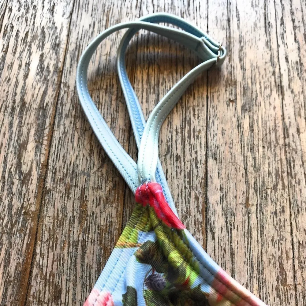 MinkPink Floral Flutter Bikini‎ Top - Image 4