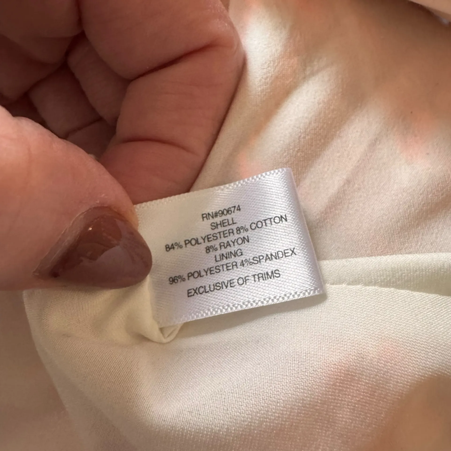 Boston Proper - Coral Jacquard Fringe Trim Jacket Blazer Sz 6 - Image 8