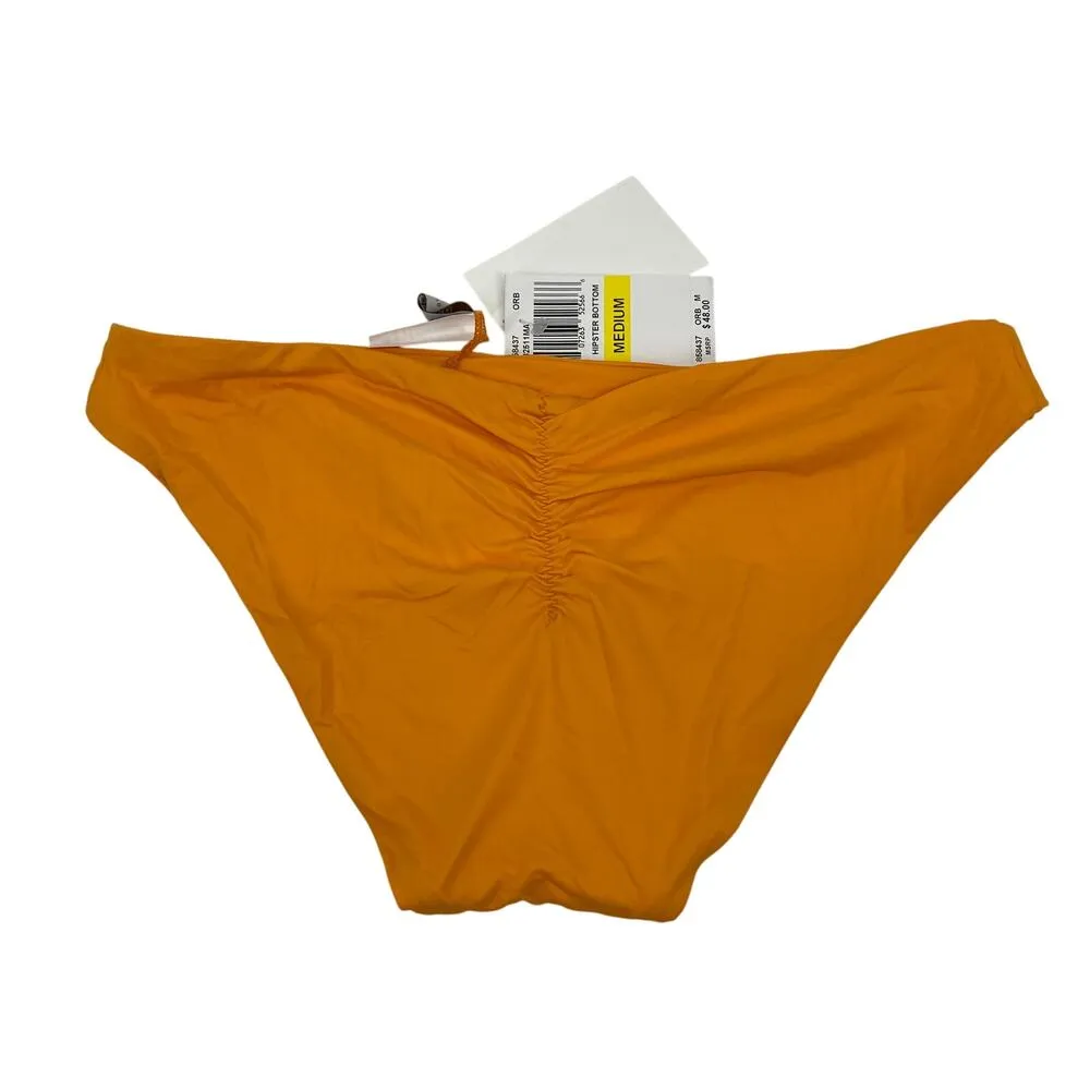 BECCA Color Code Adela Hipster Bikini Bottom Neon Orange Burst Medium NWT - Image 6