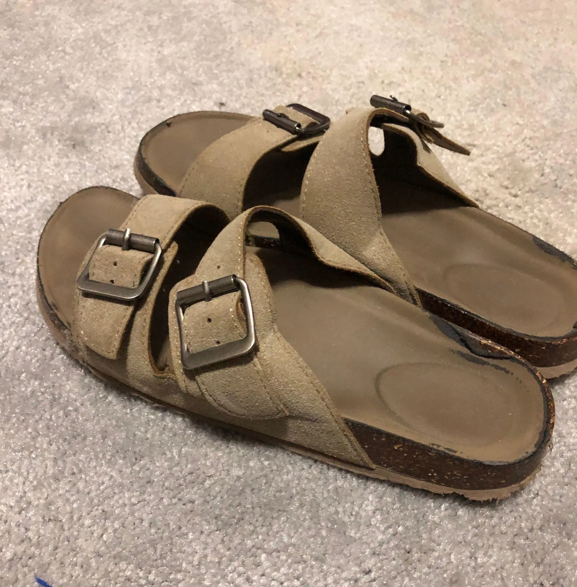 Off Brand Birkenstocks Tan Size 7.5 - Image 2