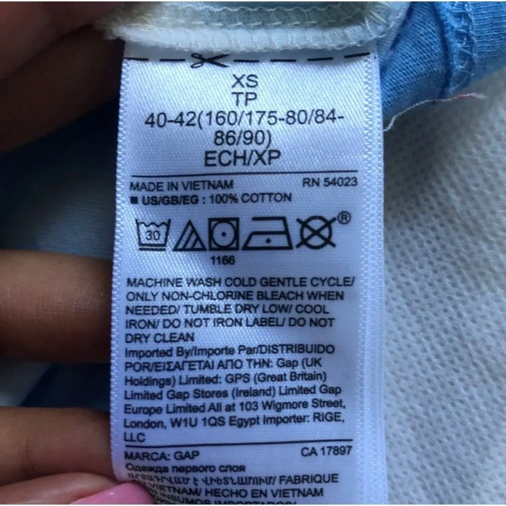 GAP Vintage Wash Tie Dye Short Sleeve T-shirt - Image 5